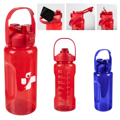 68 Oz. Motivational Water Bottle