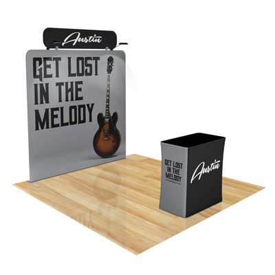 8' Fastzip™ Trade Show Booth Value Package