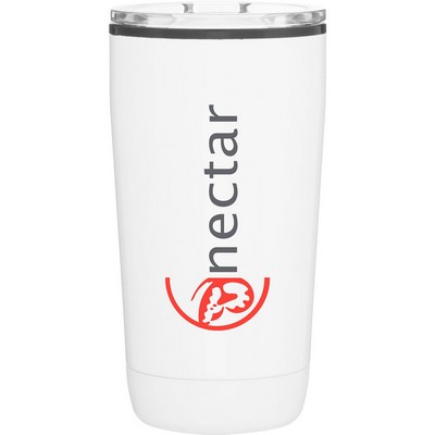 16 oz Plano Travel Tumbler (Matte White)