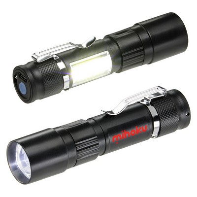Sentinel Rechargeable COB Worklight & LED Flashlight