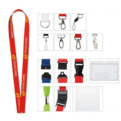 Universal Source® 3/4" Polyester Lanyard